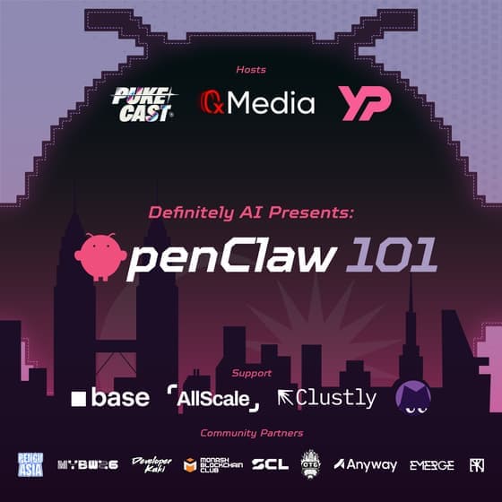 Definitely AI Presents: OpenClaw 101 @ KL 🇲🇾